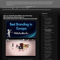 bitly.com/1O2pVfG WorldWide Visual Branding #BrandingShops #WebAuditor.Eu #ShopsBrandingPreferred #BrandingOnlineInestimable