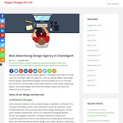 Best Advertising Design Agency in Chandigarh - Pepper Designs Pvt Ltd