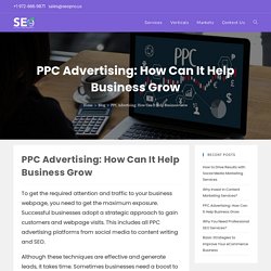PPC Advertising: How Can It Help Business Grow