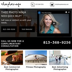 Thee Photo Ninja, Commercial, Advertising Photographer Tampa FL