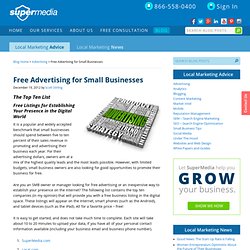 Free Advertising for Small Businesses