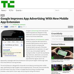 Google Improves App Advertising With New Mobile App Extension