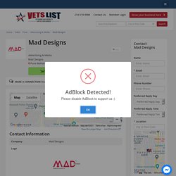 Mad Designs - Advertising & Media - Veterans and Patriots in Business