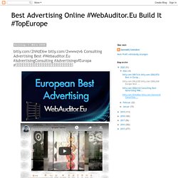 bitly.com/2hNzE6w bitly.com/2wwwzv6 Consulting Advertising Best #Webauditor.Eu #AdvertisingConsulting #AdvertisingofEuropa #සොයන්නඅලෙවිඋපදේශනකඩසාප්පු