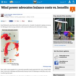 Wind power advocates balance costs vs. benefits