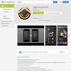 ADWLauncher EX - Android Market