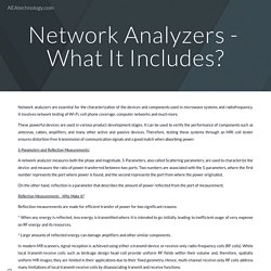 Network Analyzers - MRI Coil Testers