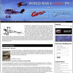 WW1 Aeroplanes, Inc. – Home of WW1 AERO & SKYWAYS