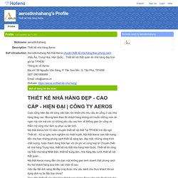 aerostknhahang's Profile - Hatena