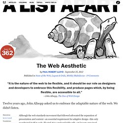 The Web Aesthetic - Aurora