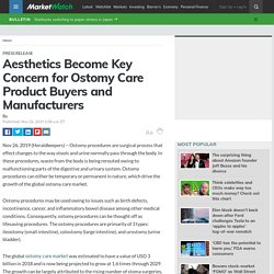 Aesthetics Become Key Concern for Ostomy Care Product Buyers and Manufacturers