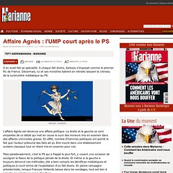Affaire Agnès : l'UMP court après le PS