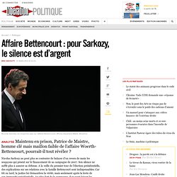 Pour Sarkozy, le silence est d’argent