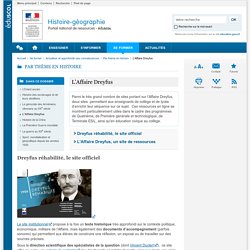 L'Affaire Dreyfus - Histoire-géographie - Éduscol