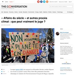 « Affaire du siècle » et autres procès climat : que peut vraiment le juge ?