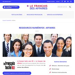 Affaires - Le français des affaires