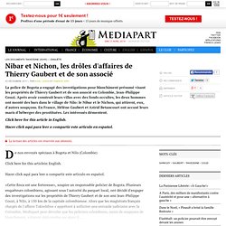 Nibar et Nichon, les drôles d'affaires de Thierry Gaubert et de son associé