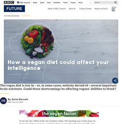 How a vegan diet could affect your intelligence - BBC Future
