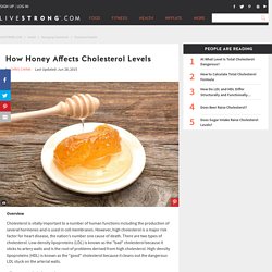 How Honey Affects Cholesterol Levels