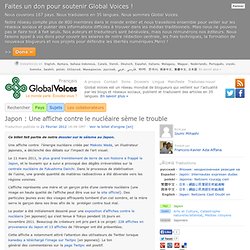 Japon : Une affiche contre le nucléaire sème le trouble