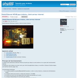 Afficher le sujet - Shield Ethernet W5100 pour Arduino, client serveur internet