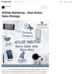 Affiliate Marketing – Best Online Sales Strategy