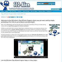 Top Affiliate Program - Earn Cash With Us
