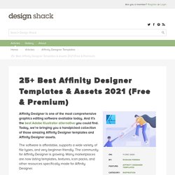 25+ Best Affinity Designer Templates & Assets 2021 (Free & Premium)