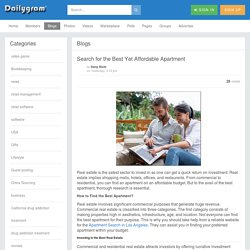 Search for the Best Yet Affordable Apartment » Dailygram ... The Business Network