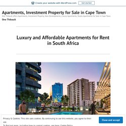 Luxury And Affordable Apartments For Rent in South Africa