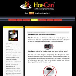 Hot-can.com: Hot-can is a new, safe and affordable way to drink hot beverages anytime, anywhere and eco-friendly.