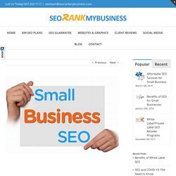 Affordable Small Business SEO Services - SEO Rank My Business