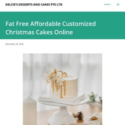 Fat Free Affordable Customized Christmas Cakes Online