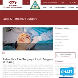 Lasik in Pune at affordable cost. Get freedom from glasses in few seconds