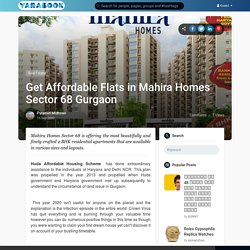 Get Affordable Flats in Mahira Homes Sector 68 Gurgaon