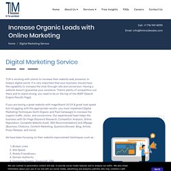 Improve Your Website Reach with Our Digital Marketing Services