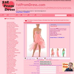 Cheap Clearance Dresses - Affordable Short Halter Top Neck Mini-length Prom Dress SP19YX57 - Prom & Quinceanera Dress