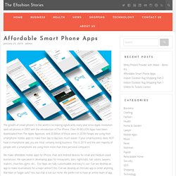 Affordable Smart Phone Apps