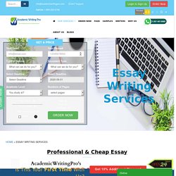 Cheap Essay Writing Services: Get Best Essay Help Today