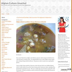 Afghan Beef and Bean Soup, Shorwa e Ghosht - Afghan Culture Unveiled
