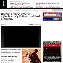 How Can a Veteran of War in Afghanistan Help Us Understand Good Conscience?