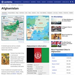 Afghanistan Map / Geography of Afghanistan / Map of Afghanistan - Worldatlas.com