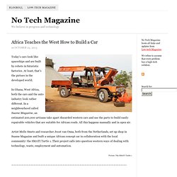 Africa Teaches the West How to Build a Car