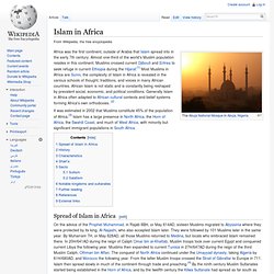 Islam in Africa