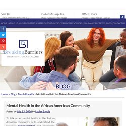 Mental Health in the African American Community