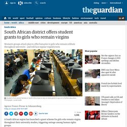 South African district offers student grants to girls who remain virgins