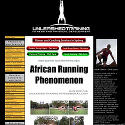 African Running Phenomenon