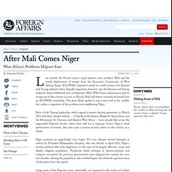 After Mali Comes Niger