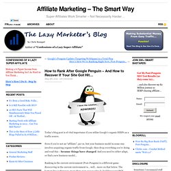 How to Rank After Google Penguin – And How to Recover If Your Site Got Hit…