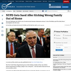NYPD Gets Sued After Kicking Wrong Family Out of Home